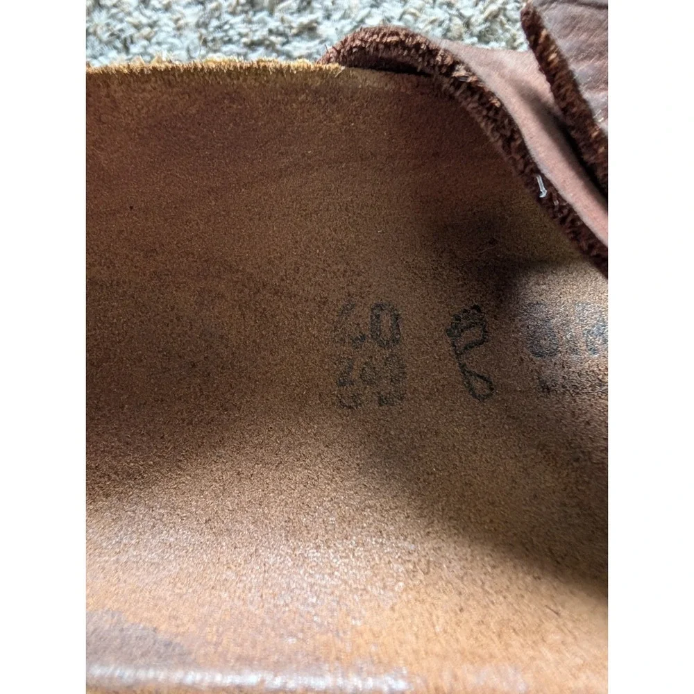 Birkenstock Mayari Sandals Brown Leather Women's 40 US 9.5